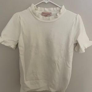 Philosophy white sweater